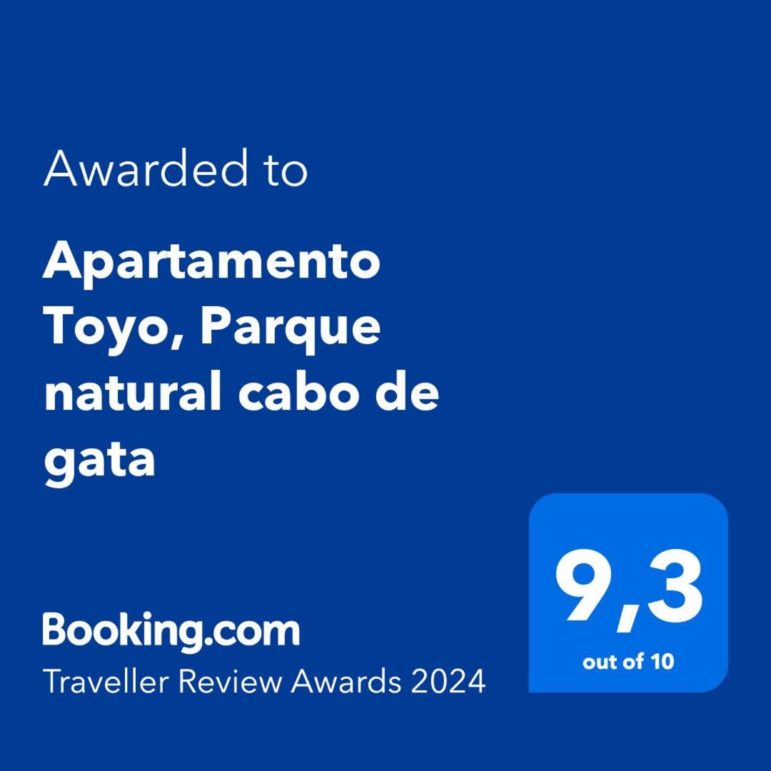 Apartament Apartamento Toyo, Parque Natural Cabo De Gata Almería Zewnętrze zdjęcie