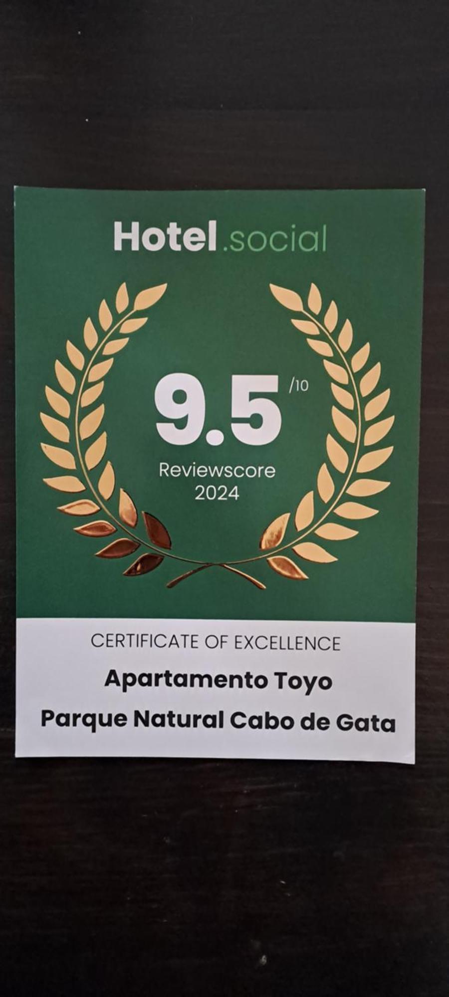 Apartament Apartamento Toyo, Parque Natural Cabo De Gata Almería Zewnętrze zdjęcie
